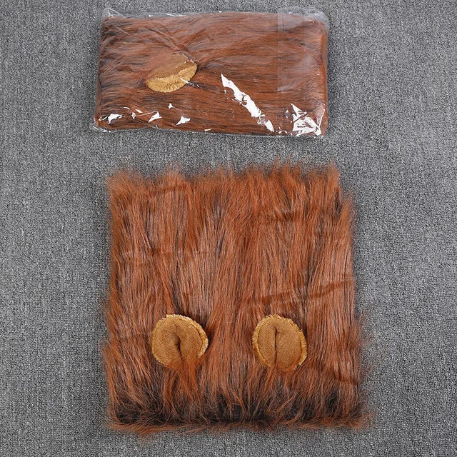 Lion Wig Costume For Dogs