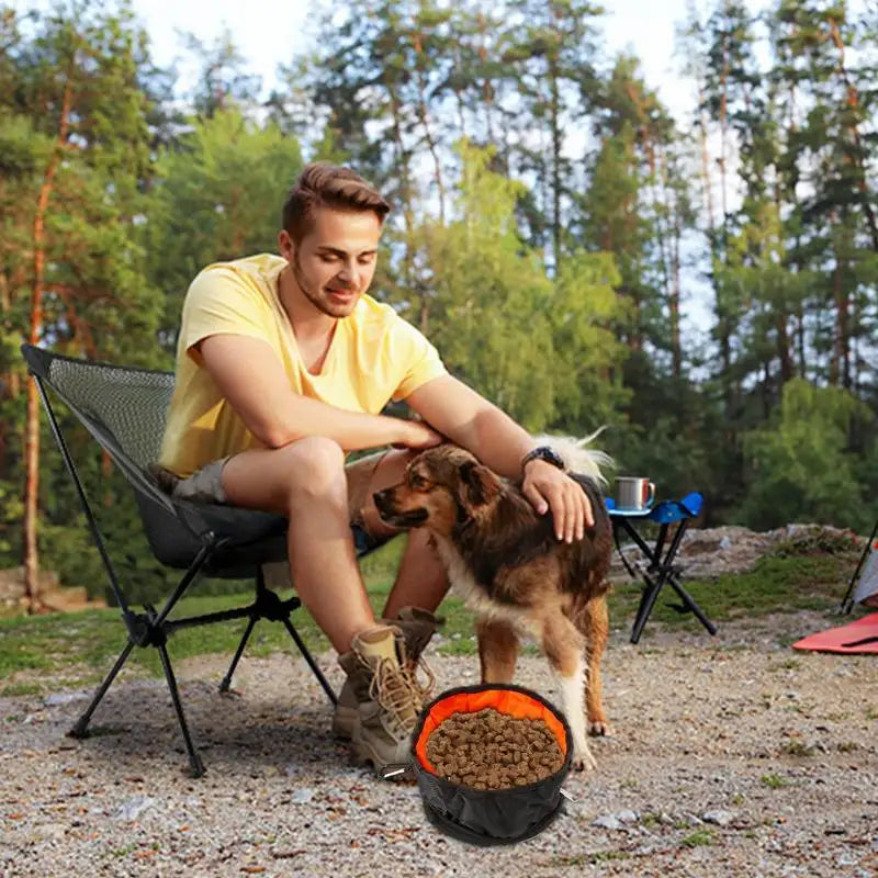 Collapsible Travel Dog Bowls