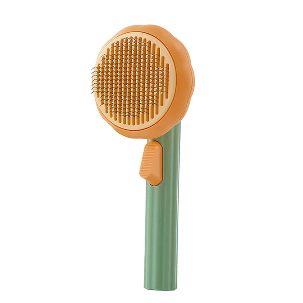 Pumpkin Cat Grooming Comb