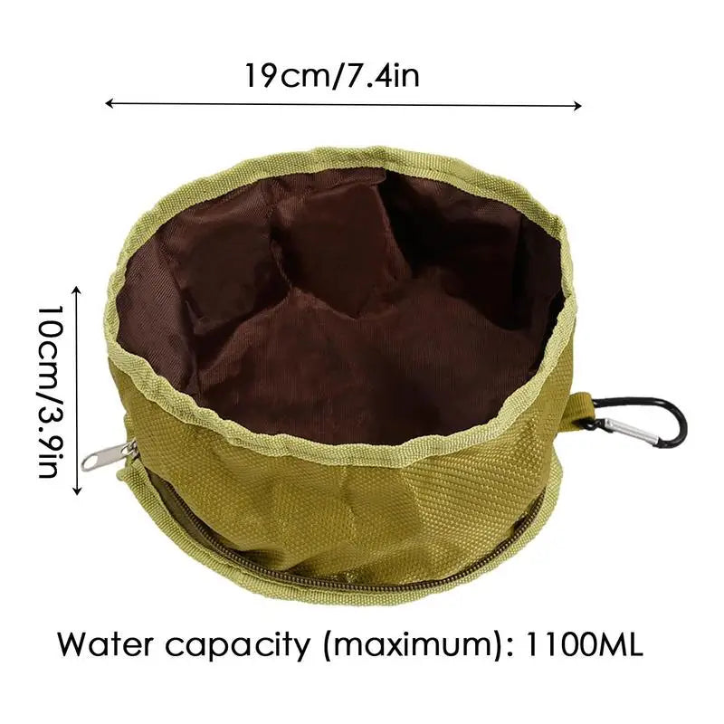 Collapsible Travel Dog Bowls