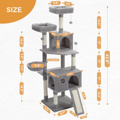 Multi-Level Cat Tree Cat Tower