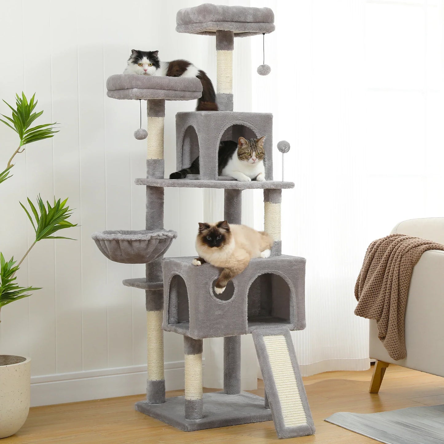 Multi-Level Cat Tree Cat Tower